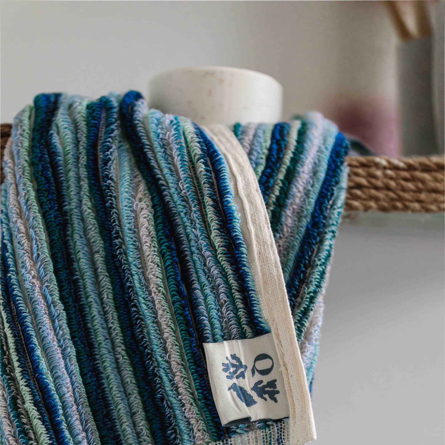 Sea Swept Tide Hand Towel