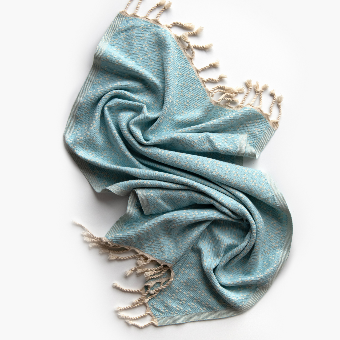 Duck Egg Spots Kitchen Towel