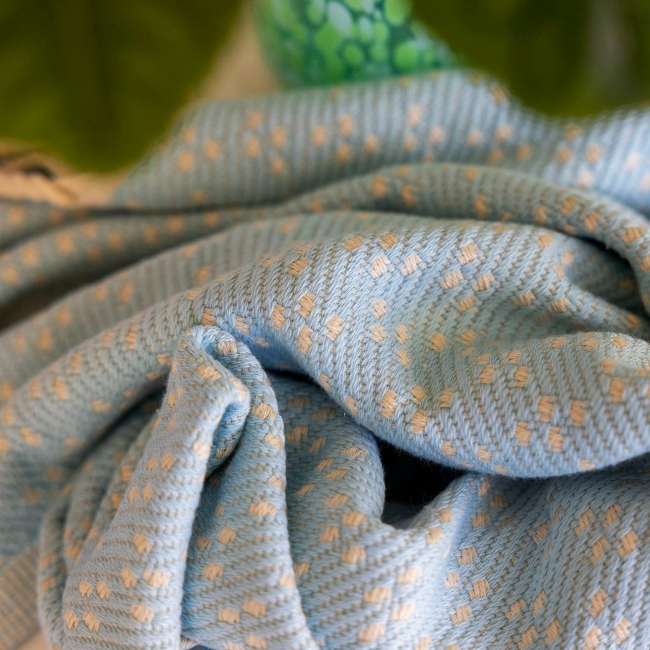 Duck Egg Spots Kitchen Towel