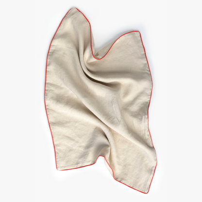 100% Linen Pillowcase Set (of two), Oat