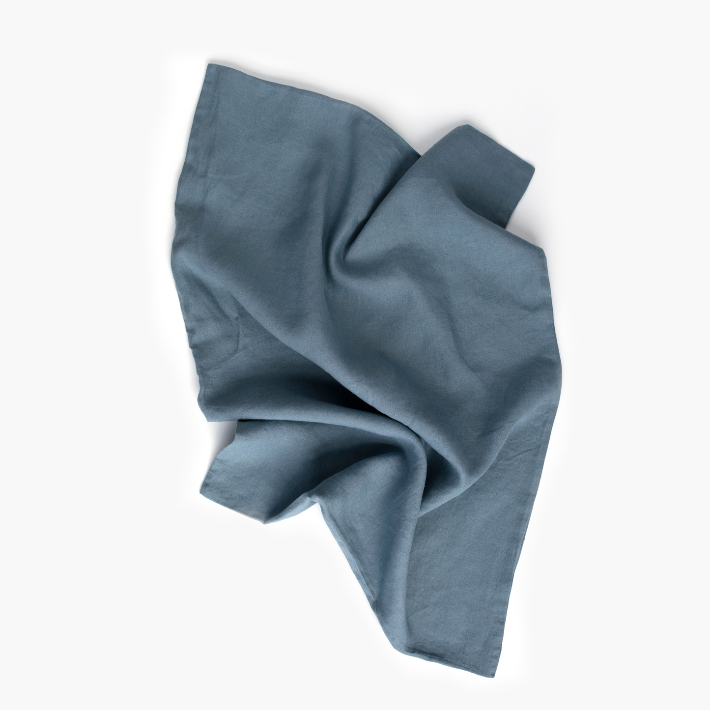 100% Linen Pillowcase Set (of two), Lake Blue