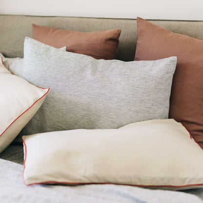 100% Linen Pillowcase Set (of two), Oat